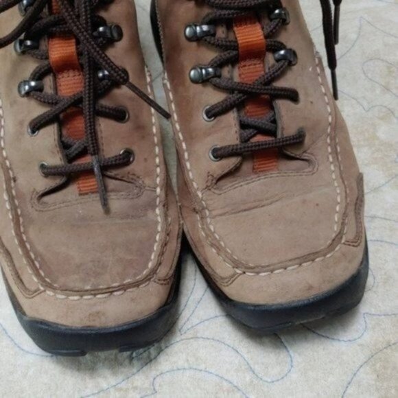 Cole Haan Nike Air Tan Lace Up Hiking Combat Boots 8B - Picture 4 of 12